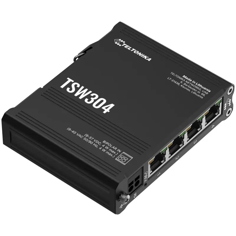 Switch Teltonika TSW304 Color:black