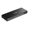 Управляемый Коммутатор Omada SG3428X 24-Port Gigabit L2+ 4x 10G SFP+ SG3428X Цвет:чёрный