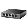 PoE Switch TP-Link TL-SG105MPE 5-Port Gigabit Easy Smart 4x PoE+ TL-SG105MPE Color:black