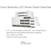 Managed switch Cisco CB220 24P Port 1GB+4XSFP CBS220-24T-4G-EU Color:white