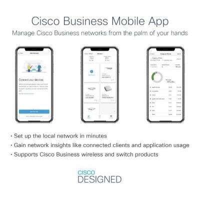 Managed switch Cisco CB220 24P Port 1GB+4XSFP CBS220-24T-4G-EU Color:white Managed switch Cisco CB220 24P Port 1GB+4XSFP CBS220-24T-4G-EU Color:white