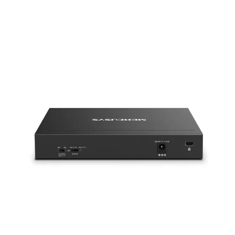 מתג MERCUSYS MS108GP 8-P Gigabit MS108GP מתג MERCUSYS MS108GP 8-P Gigabit MS108GP