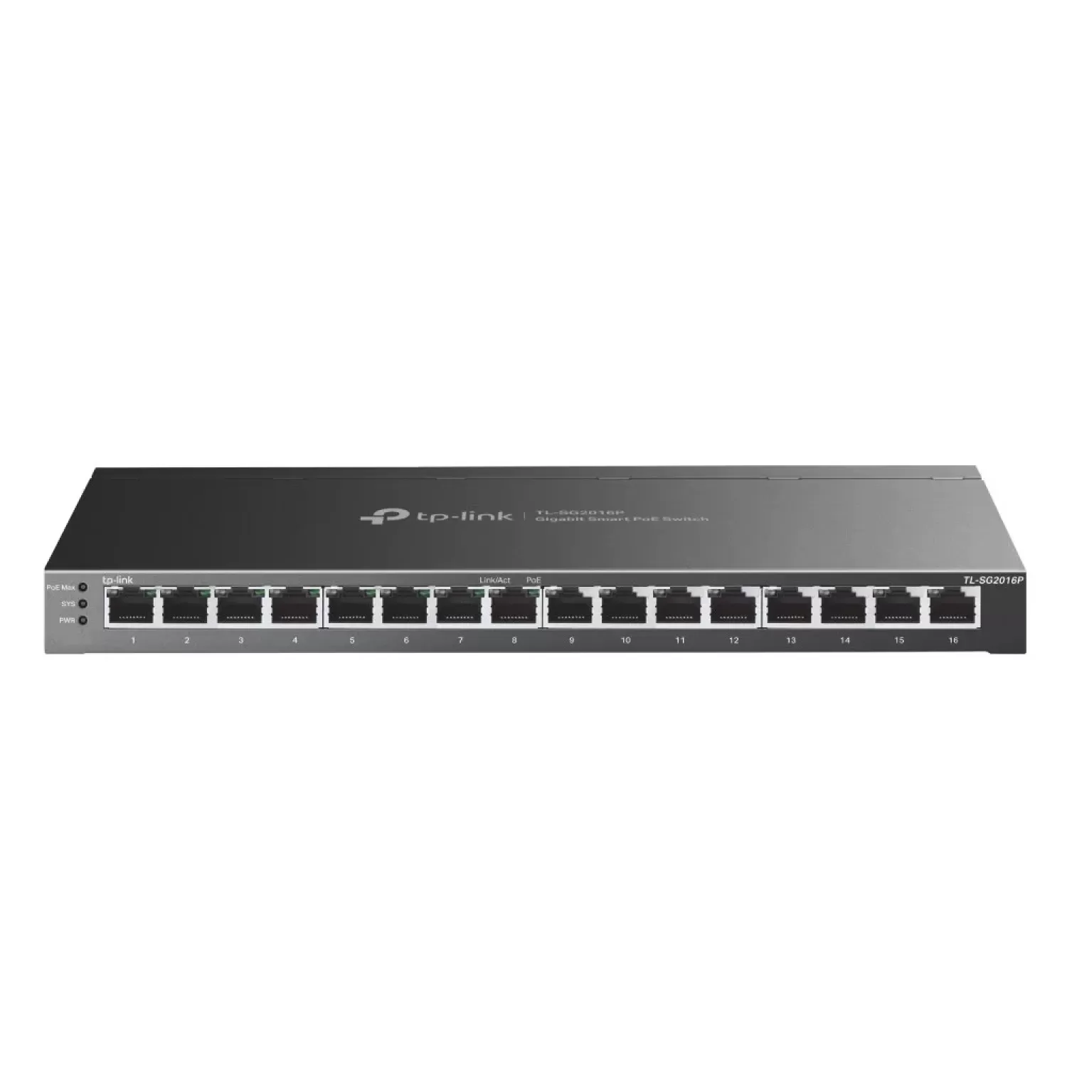 Switch TP-Link L-SG2016P GIGA 8POE + 8POE+ 120W metal SG2016P