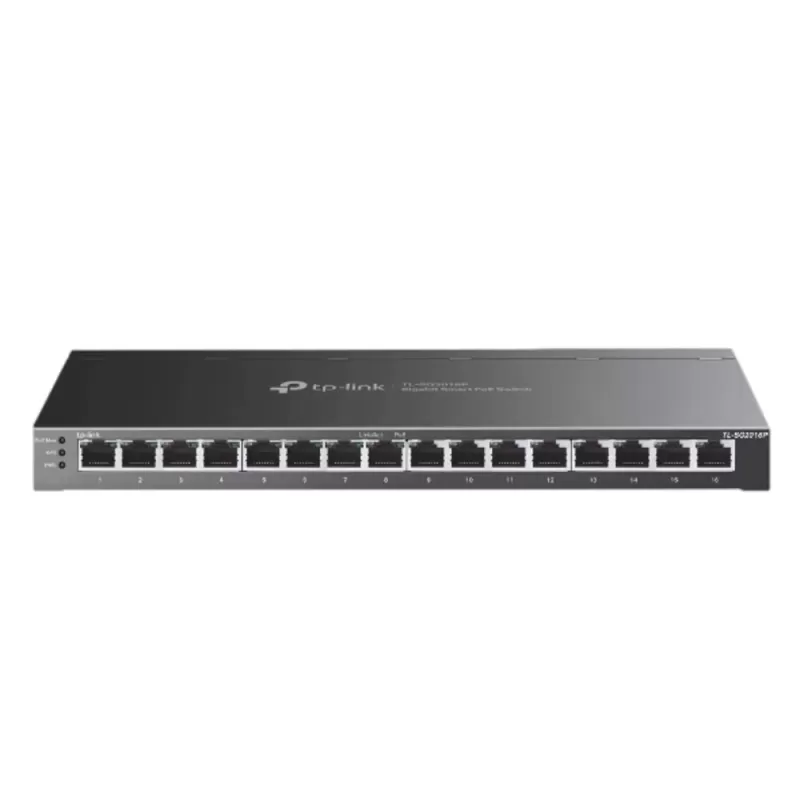 מתג TP-Link L-SG2016P GIGA 8POE + 8POE+ 120W מתכת SG2016P