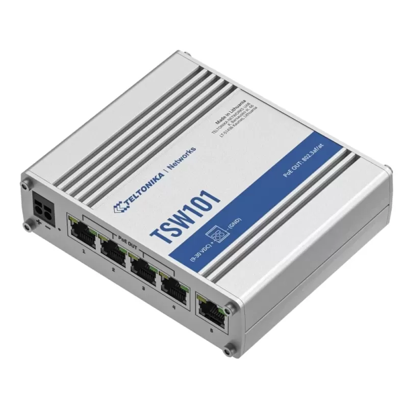 מתג Teltonika TSW101 POE+ TSW101