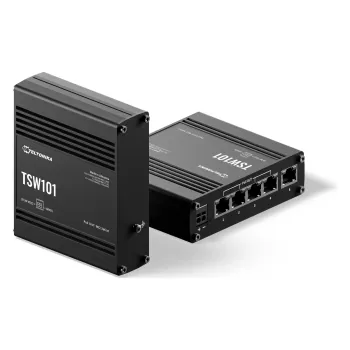 מתג Teltonika TSW101 POE+ TSW101 מתג Teltonika TSW101 POE+ TSW101