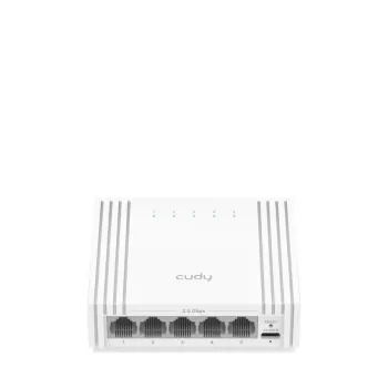 מתג CUDY HS105U 5-Port 2.5G Easy-Managed Switch with USB-C HS105U