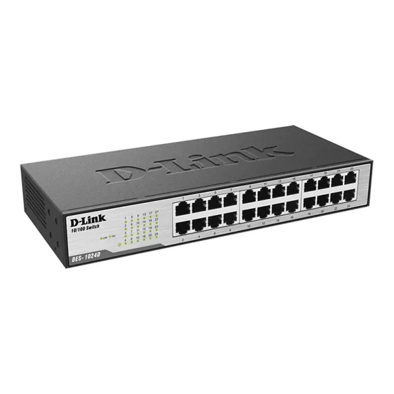 מתג לא מנוהל D-Link DES-1024