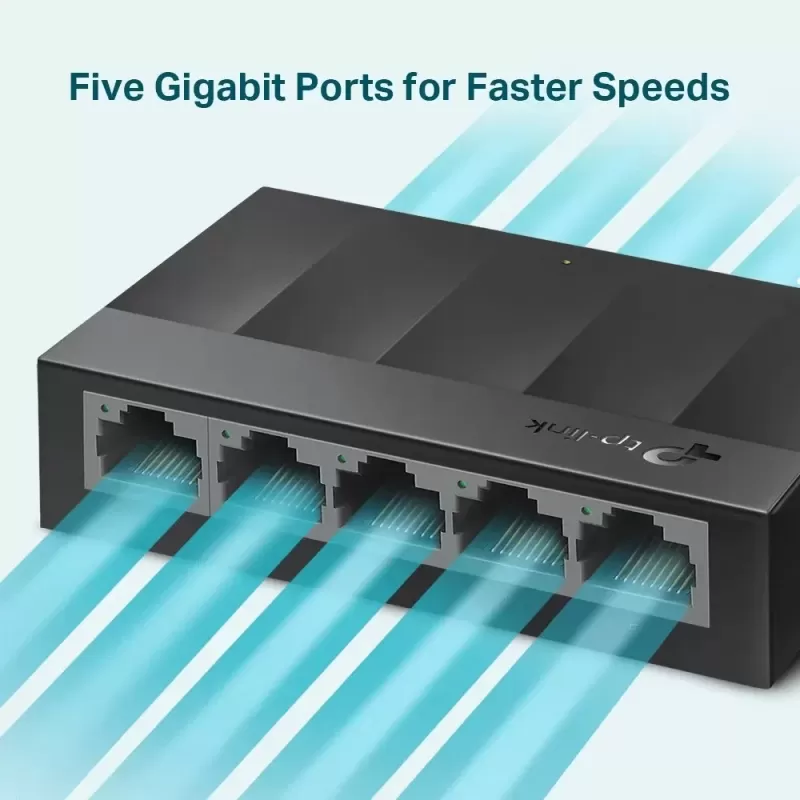 Коммутатор 1000Mbps TP-Link LS1005G Цвет:чёрный