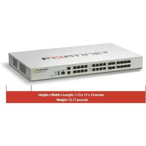 Комплект FORTINET FortiGate-120G Hardware plus FortiCare Premium UTP Bundle FG-120G-BDL-950-36 Цвет:белый