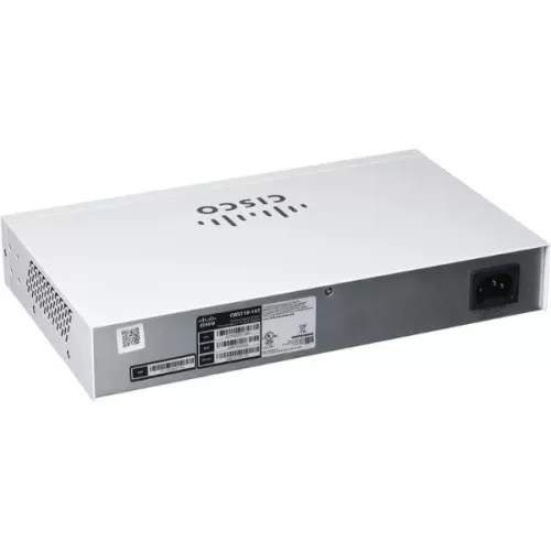 מתג לא מנוהל Cisco Business 110 Series Unmanaged Switches Data Sheet CBS110-16T-D צבע לבן