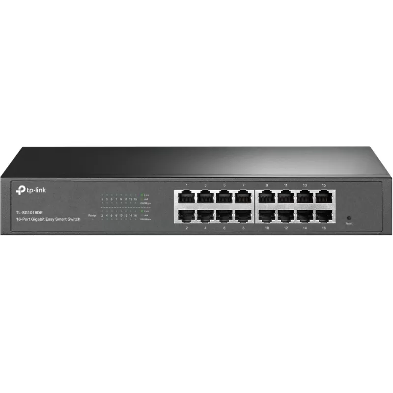 מתג TP-Link TL-SG1016DE 16-Port Gigabit Switch SG1016DE