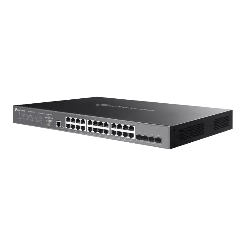 Коммутатор PoE Omada SG3428XPP-M2 24-Port 2.5G L2+ 8x PoE++ 16x PoE+ 4x 10G SFP+ SG3428XPP-M2 Цвет:чёрный