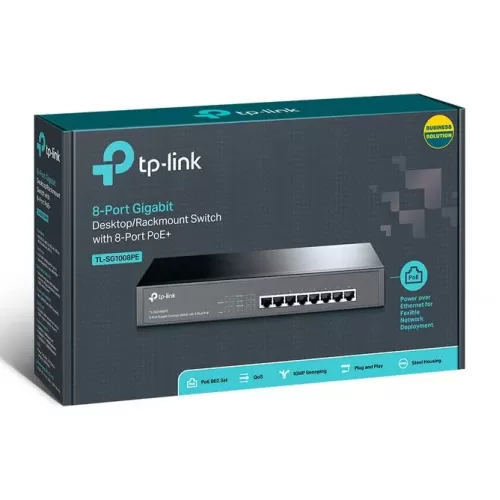 PoE Switch TP-Link TL-SG1008PE