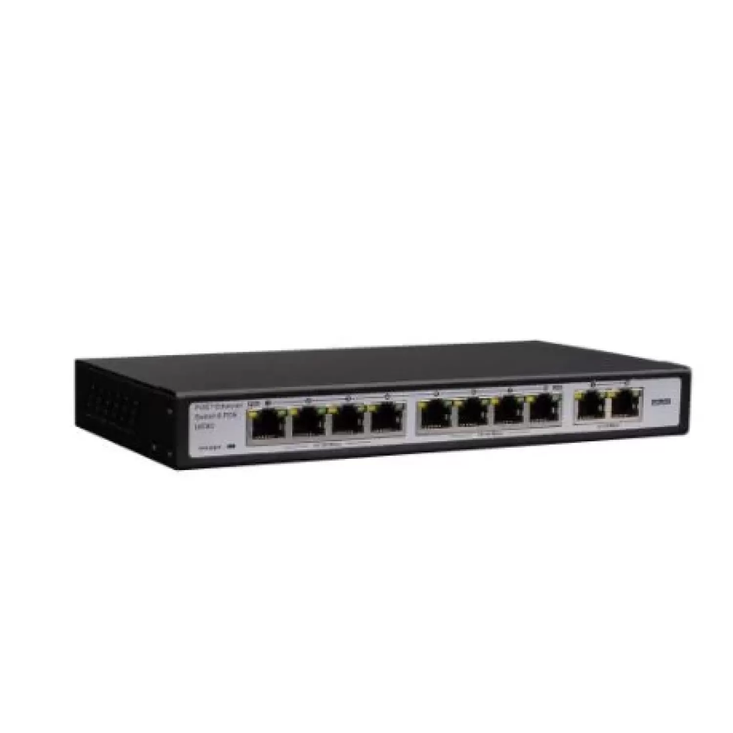 8 + 2-Port Switch 10 / 100Mbps PoE Provison PoES-08120C+2 POES-08120C+2I