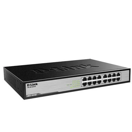 מתג שולחני 16 פורטים D-Link DES-1016D/H1A