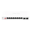 מתג Asus QG-U1080 8-Port 2.5G + 2-Port 10G SFP+ 90IG0A00-MO3B00