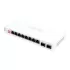 מתג Asus QG-U1080 8-Port 2.5G + 2-Port 10G SFP+ 90IG0A00-MO3B00