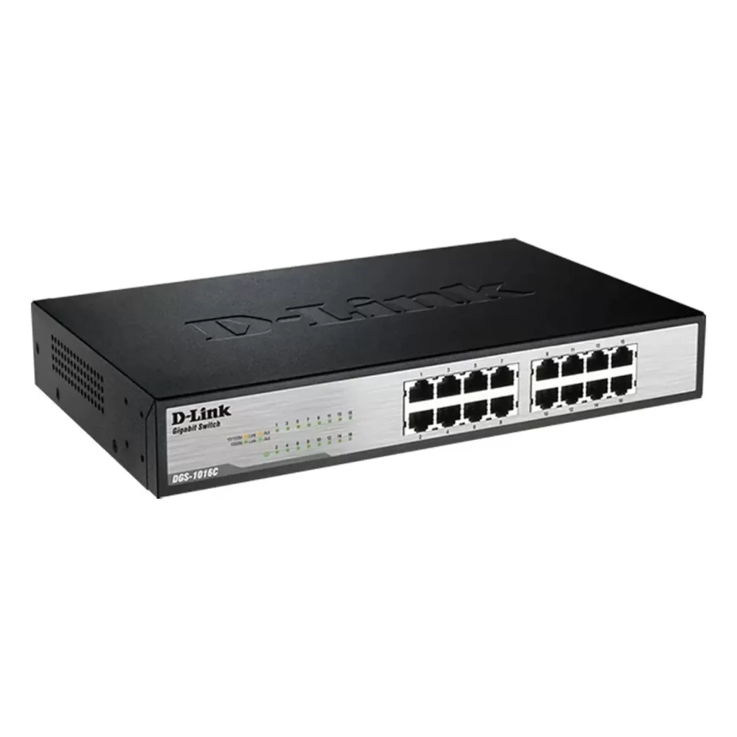 Коммутатор D-Link DES-1016C 16-Port 10/100 Switch Metal 19" DES-1016C