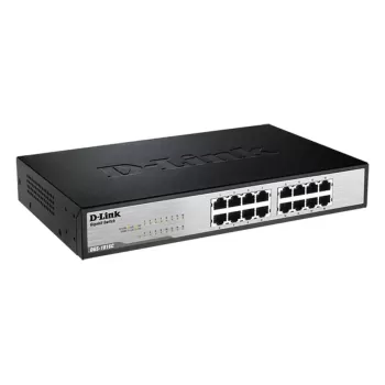 מתג D-Link DES-1016C 16-Port 10/100 Switch Metal 19" DES-1016C