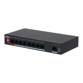 Switch PoE DAHUA PFS3009-8ET1GT-96 DH-PFS3009-8ET1GT-96 Color:black