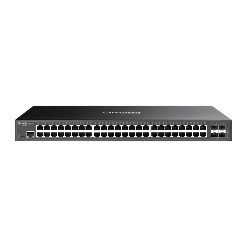 Managed switch Omada SG3452X 48-Port Gigabit L2+ 4x 10G SFP+ SG3452X Color:black Managed switch Omada SG3452X 48-Port Gigabit L2+ 4x 10G SFP+ SG3452X Color:black