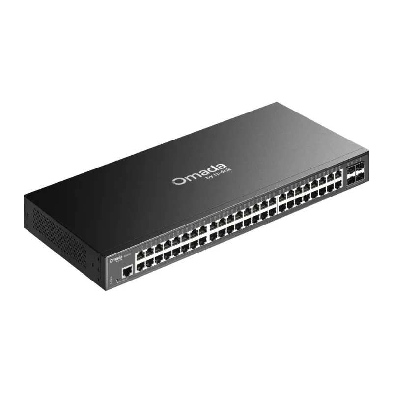 Managed switch Omada SG3452X 48-Port Gigabit L2+ 4x 10G SFP+ SG3452X Color:black Managed switch Omada SG3452X 48-Port Gigabit L2+ 4x 10G SFP+ SG3452X Color:black