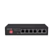 סוויץ עד 60 וואט POE 4 PORTS 1Gbps and 2 Ports Uplink Provison Poes-0472GC+2G