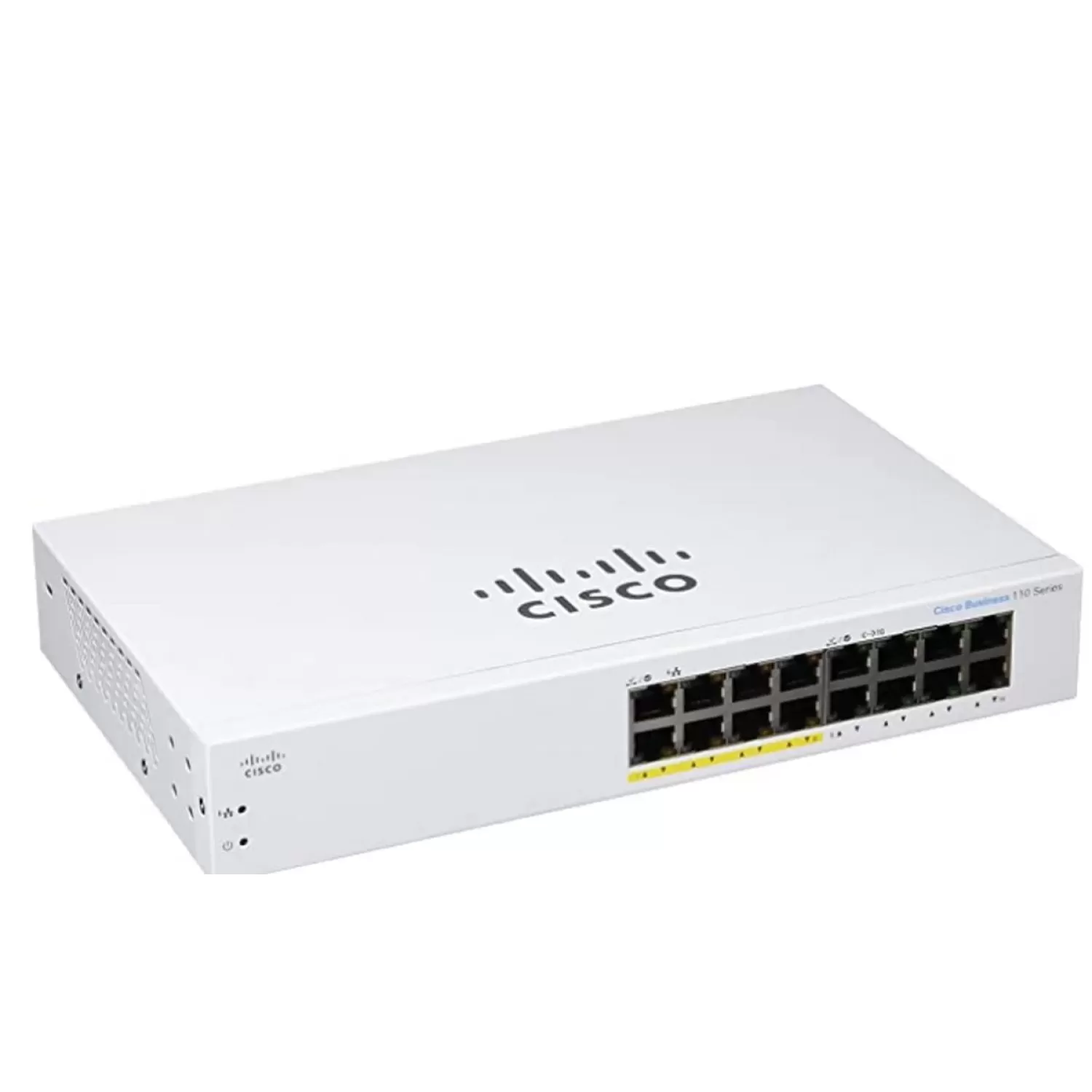 Неуправляемый 16-портовый гигабитный PoE-коммутатор Cisco CBS110-16PP-EU Цвет:белый