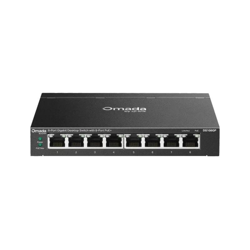 Switch Omada +PoE 8 DS108GP DS108GP Switch Omada +PoE 8 DS108GP DS108GP