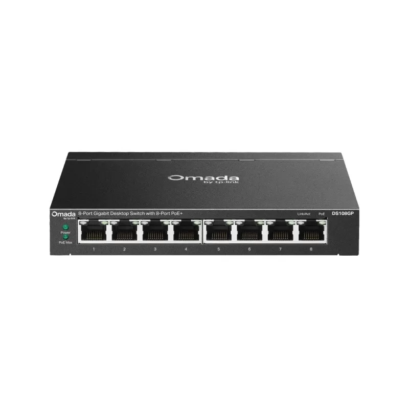 Switch Omada +PoE 8 DS108GP DS108GP Switch Omada +PoE 8 DS108GP DS108GP