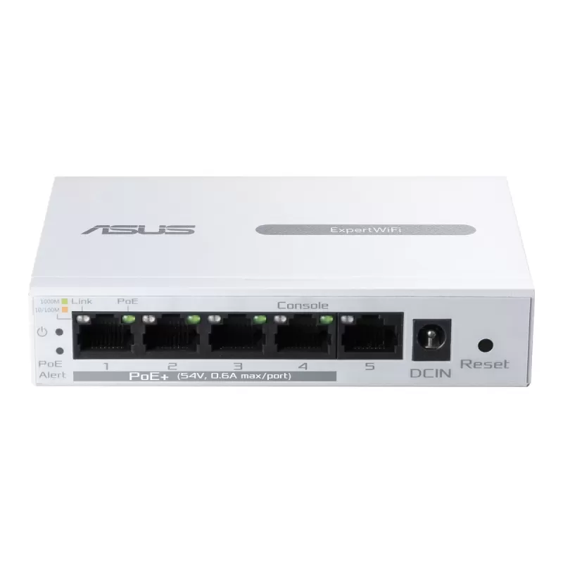מתג Asus ExpertWiFi EBP15 PoE+ 4-Ports 90IG08D0-MO3B00 מתג Asus ExpertWiFi EBP15 PoE+ 4-Ports 90IG08D0-MO3B00