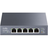 Switch CUDY 5 Port 2.5GB Unmanged Switch HS105 Color:black Switch CUDY 5 Port 2.5GB Unmanged Switch HS105 Color:black