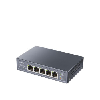 Switch CUDY 5 Port 2.5GB Unmanged Switch HS105 Color:black Switch CUDY 5 Port 2.5GB Unmanged Switch HS105 Color:black