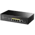 מתג לא מנוהל CUDY GS1005PTS1 5PORT 1GB POE 1XSFP total 120W GS1005PTS1-IL צבע שחור
