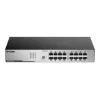 Неуправляемый Коммутатор D-Link 16 PORT Unmanaged 1GB Switch DGS1016D Цвет:чёрный