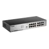 Неуправляемый Коммутатор D-Link 16 PORT Unmanaged 1GB Switch DGS1016D Цвет:чёрный