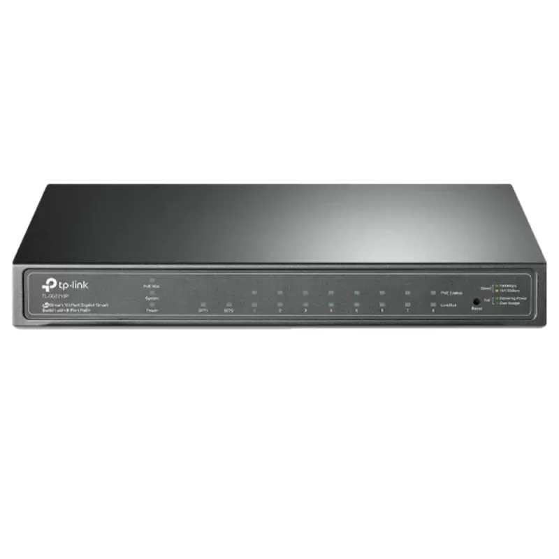 Switch TP-Link SG2210P 10-Port Gigabit Switch SG2210P Color:black