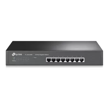 מתג TP-Link TL-SG1008 8-Port Gigabit Desktop/Rackmount Switch TL-SG1008 צבע שחור