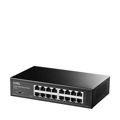 מתג EDIMAX מתג לא מנוהל UCY 16 PORT Gigabit RJ45 SWITCH GS1016 GS-1016