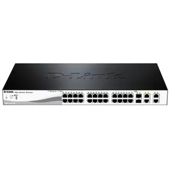 מתג מנוהל WEB עם 24 פורטים PoE D-Link DES-1210-28P/C2A