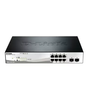 מתג PoE מנוהל עם 8 פורטים D-Link DGS-1210-10P/F1A