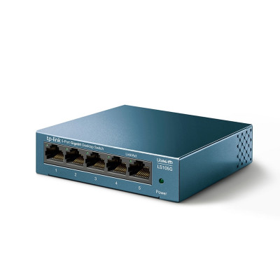 Switch TP-Link LS105G 5-Port 10/100/1000Mbps LS105G Switch TP-Link LS105G 5-Port 10/100/1000Mbps LS105G