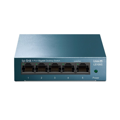 Switch TP-Link LS105G 5-Port 10/100/1000Mbps LS105G Switch TP-Link LS105G 5-Port 10/100/1000Mbps LS105G