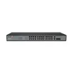 מתג Provison 24 PORT 100MB POE Switch 2XUplink 1GB 370W Total POES-24370C+2SFP צבע שחור
