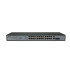 מתג 24 PORT 100MB POE Switch 2XUplink 1GB 370W Total POES-24370C+2SFP צבע שחור