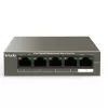 Unmanaged switch Tenda 5 Port With 4 PORT POE Gigabit Switch 63W TEG1105P-4-63W Color:white