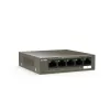 Unmanaged switch Tenda 5 Port With 4 PORT POE Gigabit Switch 63W TEG1105P-4-63W Color:white