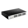 Unmanaged switch D-Link NETWORK 24 Ports SWITCH UNMANAGED 1GB DGS-1024D/I1A Color:black