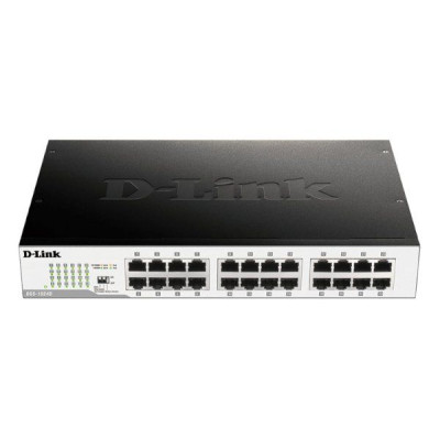 מתג לא מנוהל D-Link NETWORK 24 Ports SWITCH UNMANAGED 1GB DGS-1024D/I1A צבע שחור מתג לא מנוהל D-Link NETWORK 24 Ports SWITCH UNMANAGED 1GB DGS-1024D/I1A צבע שחור